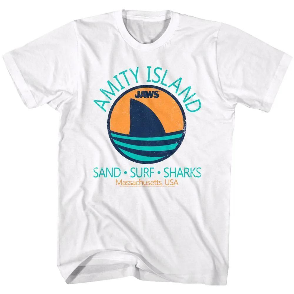 Jaws Amity Island Massachusetts Usa Unisex T Shirt